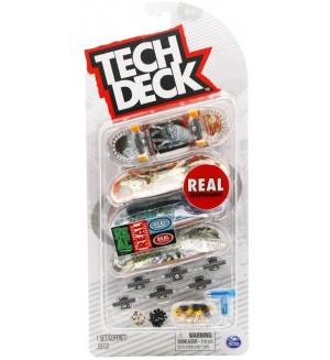 Комплект скейтборди за пръсти Tech Deck - Real