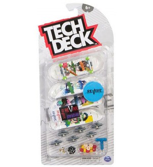 Комплект скейтборди за пръсти Spin Master - Tech Deck, Revive Комплект скейтборди за пръсти Spin Master - Tech Deck, Revive