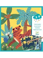 Djeco Комплект Скреч Карти Big Animals St1