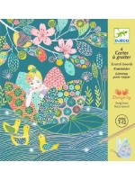 Комплект скреч карти Djeco - Езерото Комплект скреч карти Djeco - Езерото