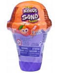 Комплект Spin Master Kinetic Sand - Сладолед с кинетичен пясък, оранжев