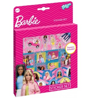 Комплект стикери Totum - Barbie, 4 части
