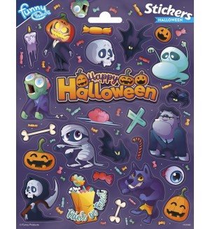 Комплект стикери Totum - Halloween, 25 броя