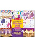 Комплект стикери за многократна употреба Melissa & Doug - Мода