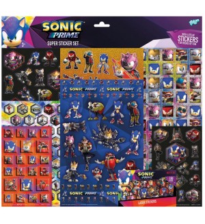 Комплект супер стикери Totum - Соник Комплект супер стикери Totum - Соник