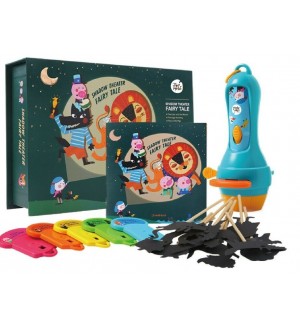 Комплект театър на сенките с фенерче Jarmelo - Приказен свят