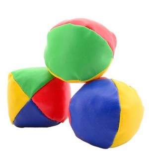 Комплект топки за жонглиране Johntoy, 3 броя