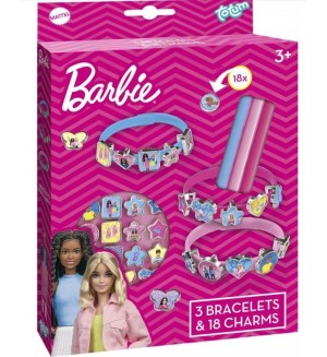 Комплект Totum - Barbie, Направи си сам очарователни гривни