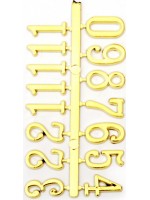 Комплект цифри за часовник Ем Арт - Арабски, 1.6 cm, златисти