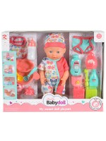 Комплект Tutu Love - Кукла с аксесоари за хранене и къпане, 31 cm