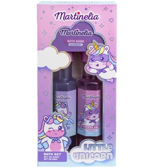 Комплект за баня Martinelia - Little Unicorn, 3 части