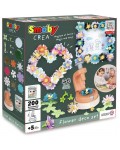 Комплект за декорация с цветя Smoby - Crea