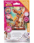 Комплект за диамантена бродерия Craft Buddy - Crystal Art Buddies: Кенгуру, 7 части