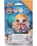 Комплект за диамантена бродерия Craft Buddy - Crystal Art Buddies: Октопод, 7 части