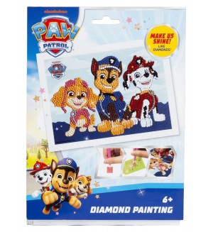 Комплект за диамантена мозайка Micki - Paw Patrol, над 1500 части