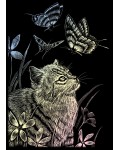 Комплект за гравиране Royal Holographic - Коте, 13 х 18 cm