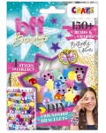 Комплект за гривни Craze - BFF Beadys, 150+ мъниста, асортимент