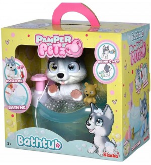 Комплект за игра Simba toys Pamper Petz - Хъски с памперс