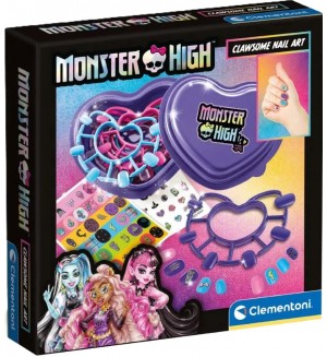 Комплект за маникюр Clementoni Crazy Chic - Monster High 