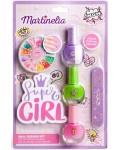 Комплект за маникюр с аксесоари Martinelia - Super Girl 