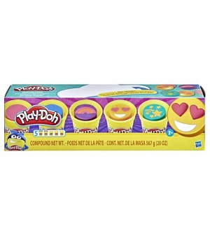Комплект за моделиране Hasbro - Play-Doh, Цветове от щастие