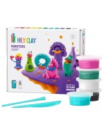 Комплект за моделиране с глина Hey Clay - Чудовища