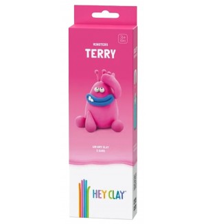Комплект за моделиране с глина Hey Clay - Чудовище, Terry