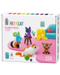 Комплект за моделиране с глина Hey Clay - Домашни любимци 