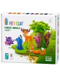 Комплект за моделиране с глина Hey Clay - Горски животни 