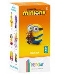 Комплект за моделиране с глина Hey Clay - Minions, Bob & Tim