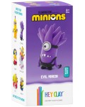 Комплект за моделиране с глина Hey Clay - Minions, Evil 