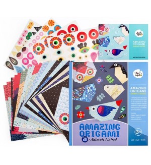 Комплект за оригами Jarmelo - Животни Комплект за оригами Jarmelo - Животни