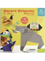 Комплект за оригами Tooky Land - Животни, 30 листа Комплект за оригами Tooky Land - Животни, 30 листа