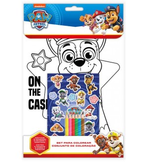 Комплект за оцветяване Kids Licensing - Paw Patrol