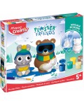 Комплект за оцветяване Maped Creativ - Friends, зайче и мече