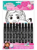 Комплект за оцветяване по номера Kids Licensing - Gabby's Dollhouse