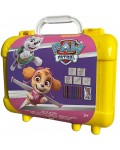 Комплект за оцветяване в куфарче Multiprint Paw Patrol - Жълт