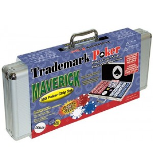 Комплект за покер - Maverick Poker Set 300 (Алуминиева кутия)