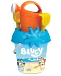 Комплект за пясък с лейка Micki - Bluey, 5 части