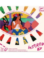 Комплект за рисуване Djeco - Вдъхнови се от Paul Gauguin