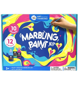 Комплект за рисуване Jarmelo - Мраморни картини