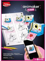 Комплект за рисуване Maped - Аnimaker flash, Poetic, 12+1