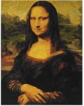 Комплект за рисуване по номера Grafix - Мона Лиза