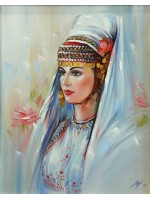 Комплект за рисуване по номера MagicArt - Болярка (по оригинал на Миглена Кирилова)