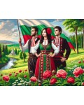 Комплект за рисуване по номера MagicArt - Гласът на Родината (по авторско право)