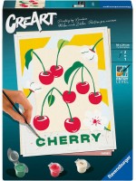 Комплект за рисуване по номера Ravensburger CreArt - Череша