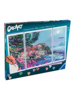 Комплект за рисуване по номера Ravensburger CreArt - Чинкуе Тере
