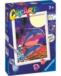 Комплект за рисуване по номера Ravensburger CreArt - Делфин