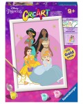 Комплект за рисуване по номера Ravensburger CreArt - Дисни принцеси