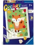 Комплект за рисуване по номера Ravensburger CreArt - Фантастична лисица